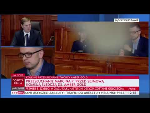 Komisja Amber Gold - drugie przesłuchanie Marcina P.