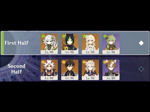 3.1/3.2 Spiral Abyss, Mono Dendro & Geo Teams 🌱🪨 - (Floor 12, 9★)