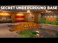 Minecraft: ULTIMATE Secret Underground Survival Base [Tutorial]