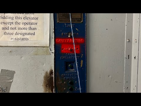 1919 Marshall Brothers Co. Traction Freight Elevator