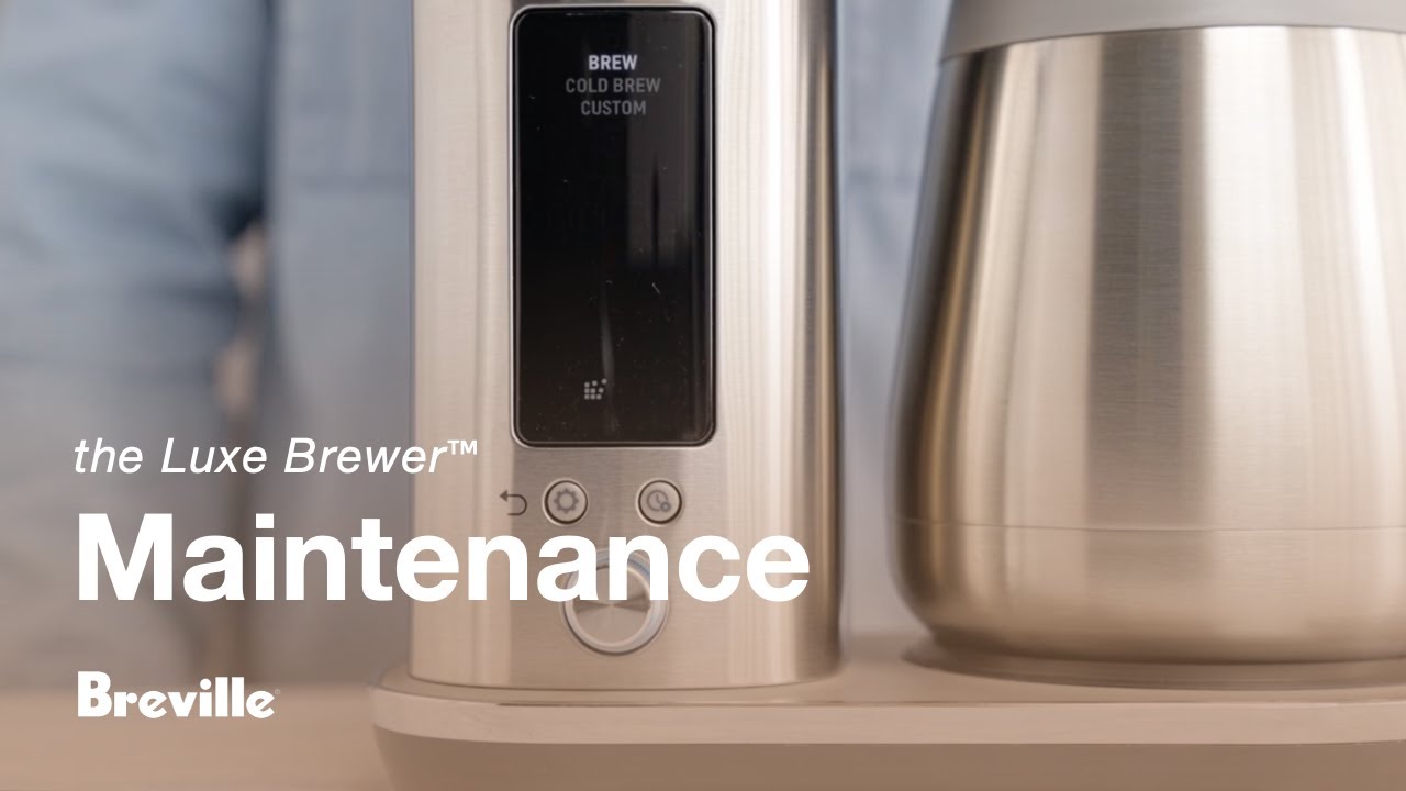 Breville coffee guide tutorial - How to descale