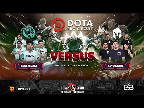 beastcoast vs Keyd Stars - DPC SA 2023 Tour 1: Division I - Game Highlights - BO3