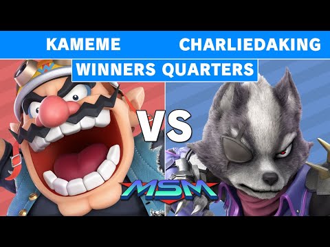 MSM 200 - R2G | Kameme (Wario) vs Charliedaking (Wolf) Winners Quarters - Smash Ultimate