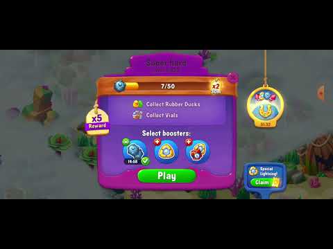 7351 7352 7353 7354 7355 Unlocking New Level #fishdom #playrix #Pretty Aqua Fishdom  ♒️🐟🐠