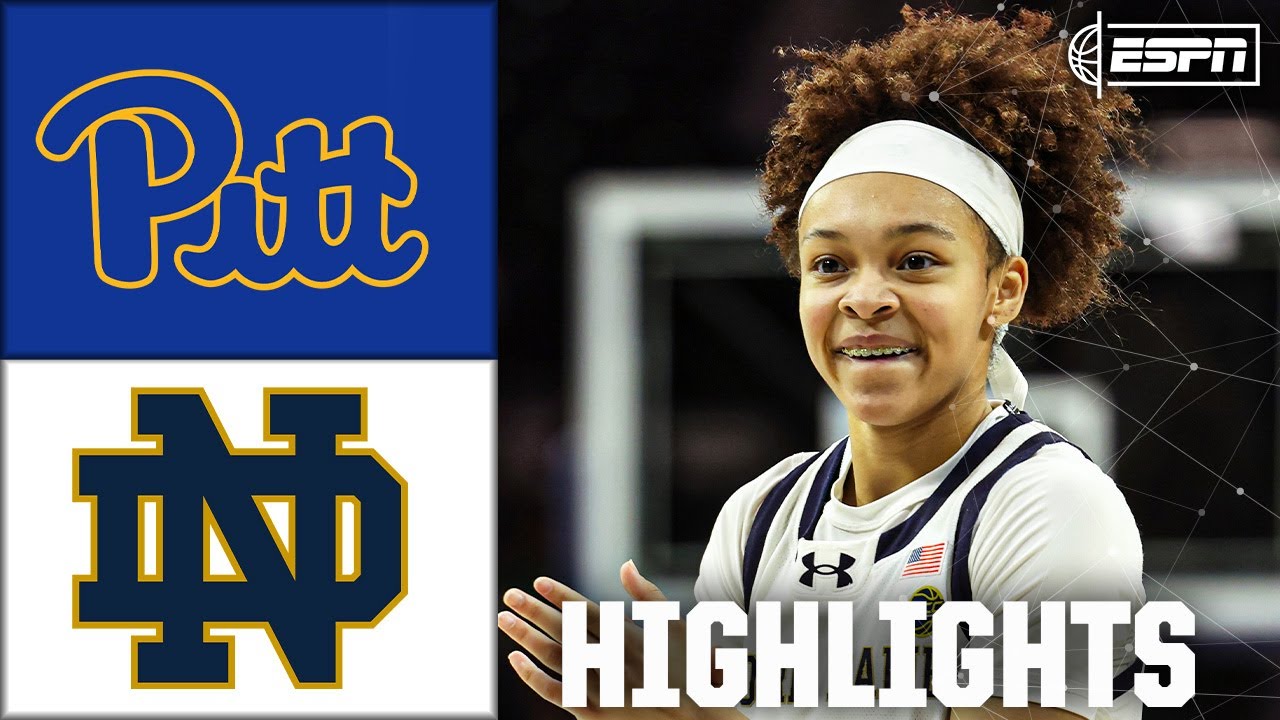 Pittsburgh Panthers vs. Notre Dame Fighting Irish | Full Game Highlights | ESPN College Basketball