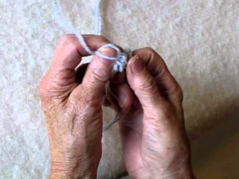 Venäjäksi 3/4 - Russian Stitch - Neulakinnas, Nalbinding - By Aili