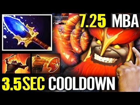 3.5 Sec COOLDOWN - NEW 7.25 IMBA MARS Aghanim's Scepter Dota 2 ft.Husker(L GOD)