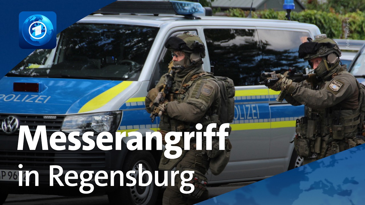 Regensburg: Ein Toter nach Messerangriff in Bank - Verdacht auf Geiselnahme