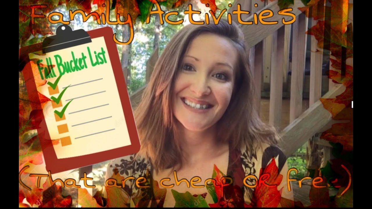 Fall Bucket List 2016 | Family Activities