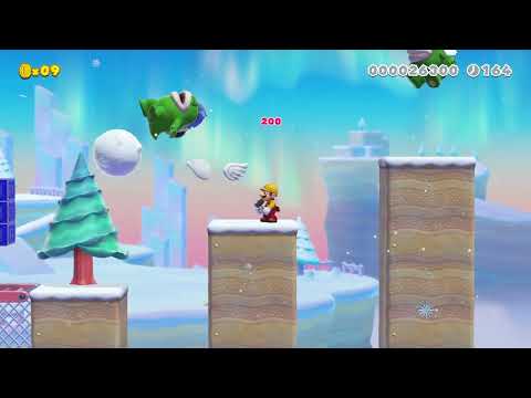Hammer in the Snowfields by Bandit Dan 🍄 Super Mario Maker 2 ✹Switch✹ #bof