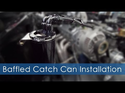 How To Install a Catch Can, -AN Fittings and Braided Hose on Your Car!