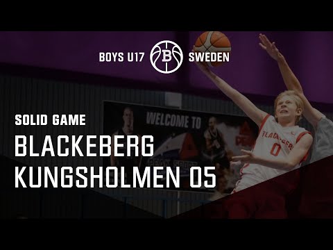 Blackeberg 06 vs Kungsholmen / 77–48 / P05 Boys U17 Nivå 1