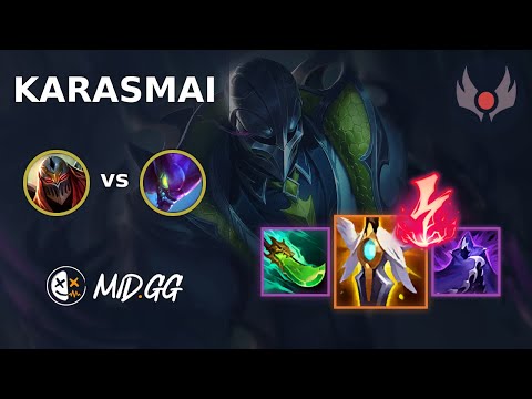 MID.GG: [ KarasMai ] Zed JUNGLE vs Kha'Zix | NA GRANDMASTER | LOL Season 2025