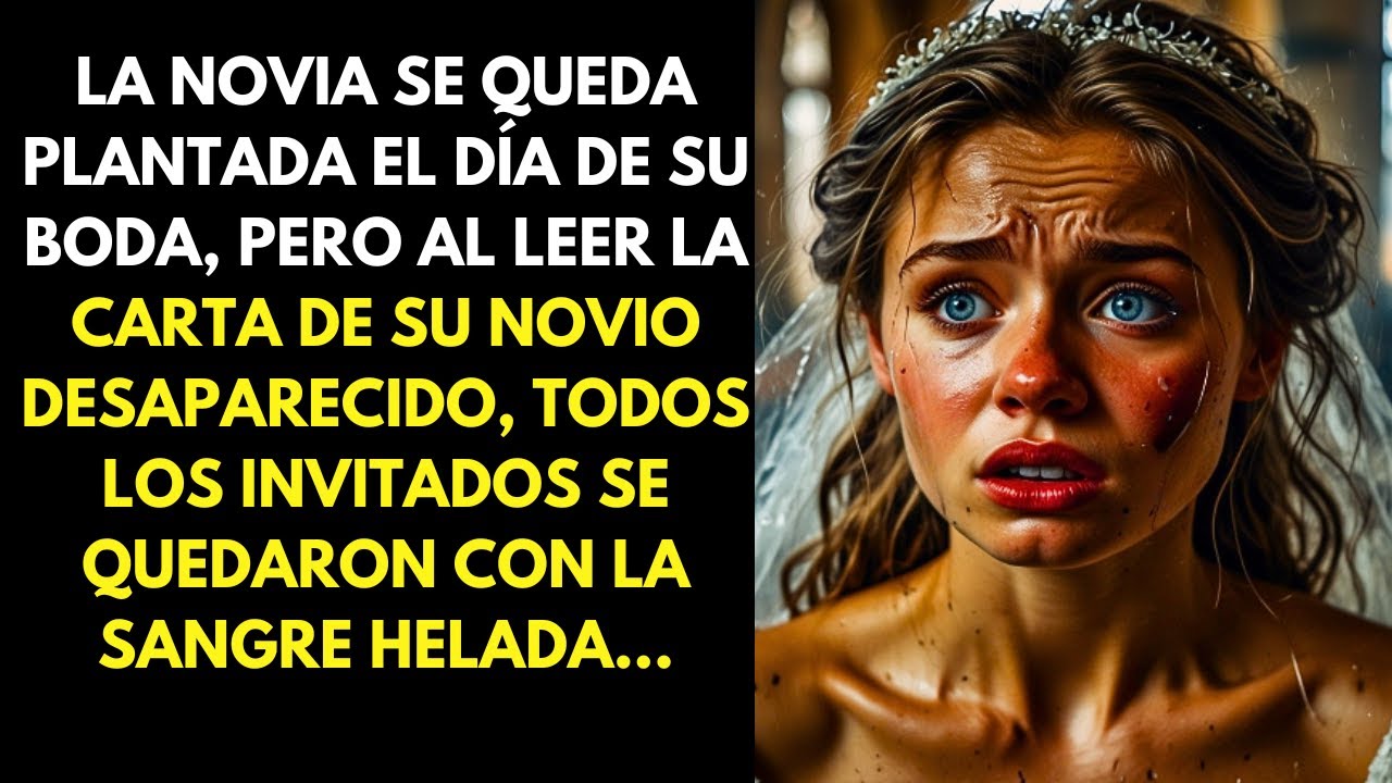 El novio la dejó PLANTADA el día de su Boda, pero al revisar la carta que envió, quedaron HELADOS