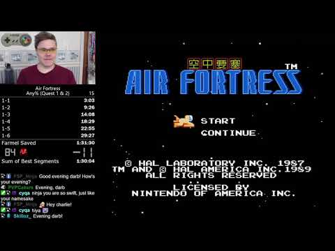 (1:30:20) Air Fortress any% (Quest 1 & 2) speedrun *World Record*