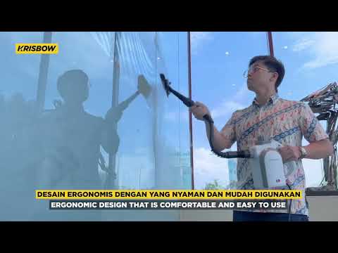 Gambar Krisbow Steam Cleaner 250 ml 1000 Watt FRSC25 - Putih