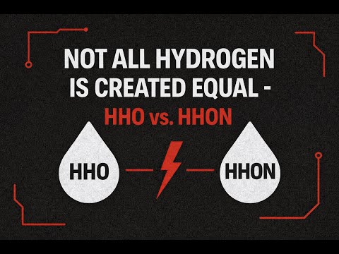 Not All Hydrogen Is Created Equal - HHO vs. HHON
