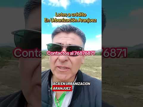 Lotes a crédito en Cochabamba, Santivañez