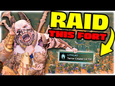 I Made a Fortress with my BEST Orcs in Shadow of War