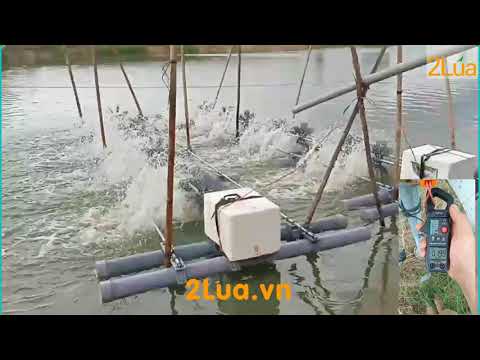 Máy quạt nước nuôi tôm 2Lúa 3N siêu tiết kiệm điện