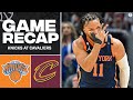 2023 NBA Playoffs: Knicks hold on to take 1-0 series lead vs Cavaliers | CBS Sports