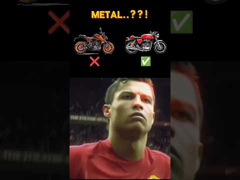 Metal bikes are so Rare 🔥😏