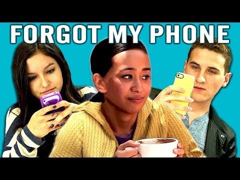青少年對智能手機的反應 (TEENS REACT TO SMARTPHONES)