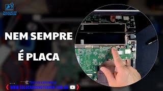 Reparo  LG A410 || Notebook NAO LIGA ||  #soluçaodonotebook