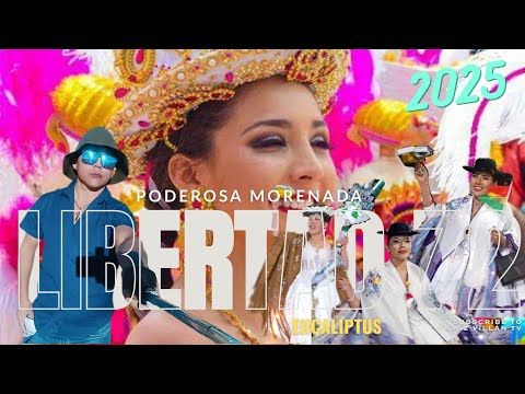 PARTE 6 | Entrada 2025 | Frat. Poderosa Morenada LIBERTAD 72 | Eucaliptus-Tomás Barrón, Oruro 🇧🇴❤️💛💚