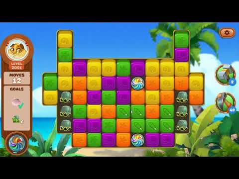 Lost Island Blast Adventure Level 2051 NO BOOSTERS - A S GAMING