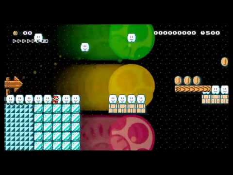 SMB 3 World 1-4 REMIX Super Mario Maker
