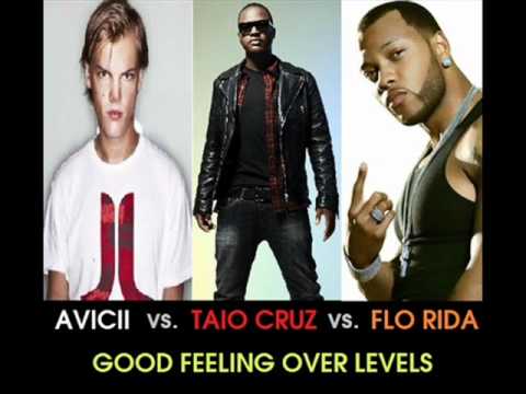 Avicii vs. Taio Cruz vs. Flo Rida - Good Feeling Over Levels (Koaz Mashup)