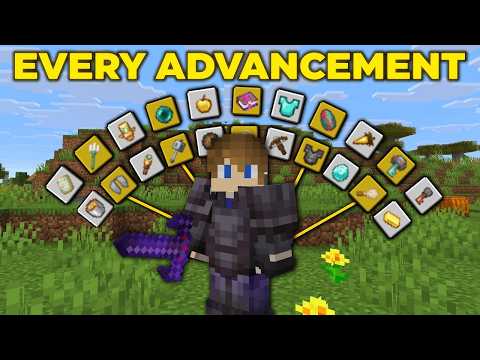 I Completed Every Advancment In Minecraft Hardcore