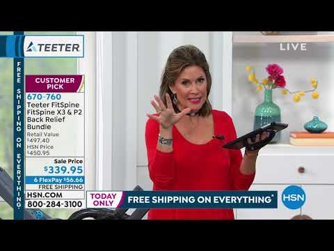 Teeter FitSpine FitSpine X3   P2 Back Relief Bundle