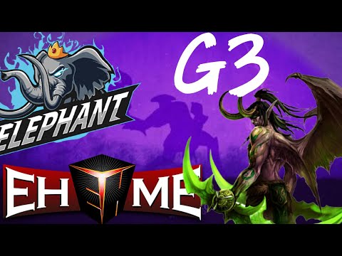 EHOME vs Elephant g3 - Faceless Void, TA, Brewmaster vs TB, Razor, Dark Seer - Ti10 dota2