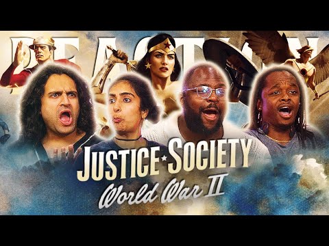 THE FLASH!! | Justice Society: World War II | Group Reaction
