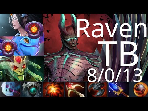Raven Terrorblade vs Puck, Medusa, Dragon Knight - Fnatic vs TnC g4 Ti10 dota2