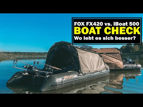 boatlife boat check Fox FX420 vs. iboat 500 Bootsangeln Karpfenangeln 2020
