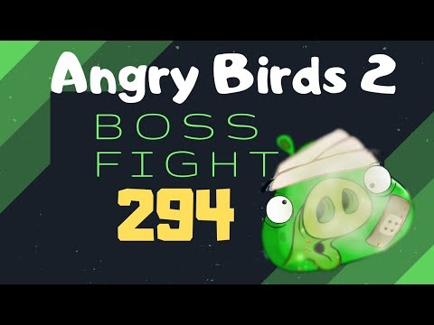 Angry Birds 2  - Boss Level 294 - 3 Star Walkthrough - iOS Android