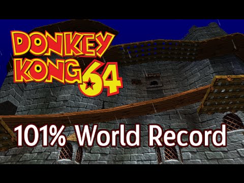 Donkey Kong 64 - 101% in 5:44:21 (Former World Record)