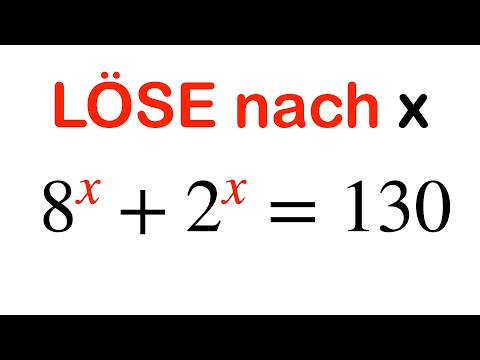Sehr schöne Gleichung: Kannst DU sie lösen?