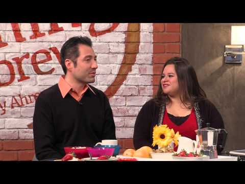 AHCC's Katrina Soto brought RU Cereal owner Joe Chavez and cereal!