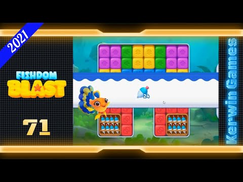 Fishdom Blast Level 71 - No Boosters - 24 moves (2021)