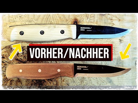 Morakniv Lok Custom Scales 🔪 New grip scales for the Mora Lok