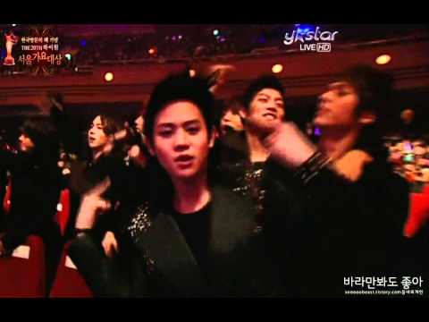 [CLIP] 110120 BEAST fanboying over Supreme Team