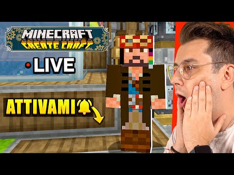 MIGLIORIAMO LA FARM di MINERALI! - CREATECRAFT! - Minecraft LIVE