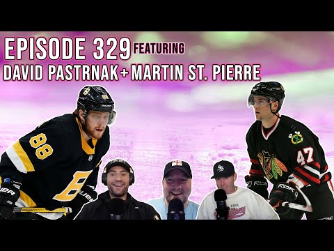 NHL Superstar David Pastrnak + Martin St. Pierre Stopped By The Podcast - Episode 329