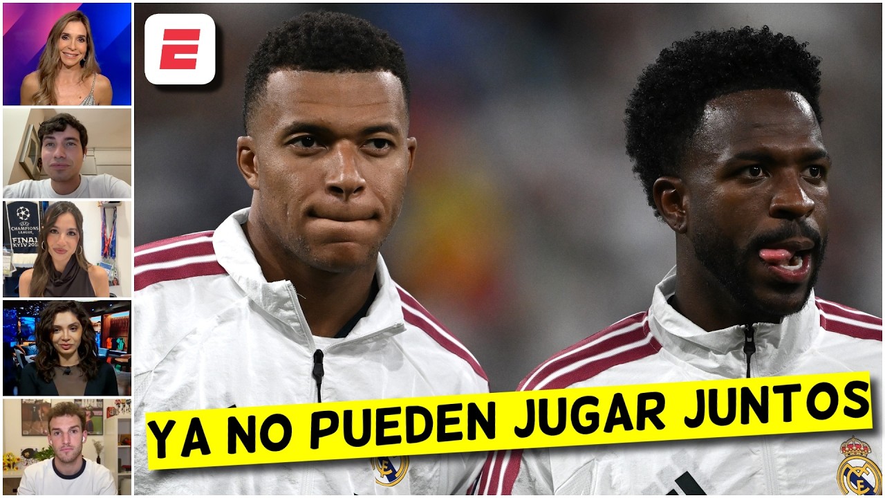 MBAPPÉ NO SE ENTIENDE con VINICIUS, sin el brasileño EL FRANCÉS  es OTRO | Champions League