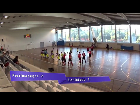 Portimonense 6 Louletano 1 Juniores futsal algarve 2016-17 Festival de desperdicio