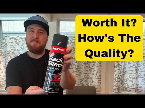 Mothers Back to Black Trim and Plastic Restorer Review